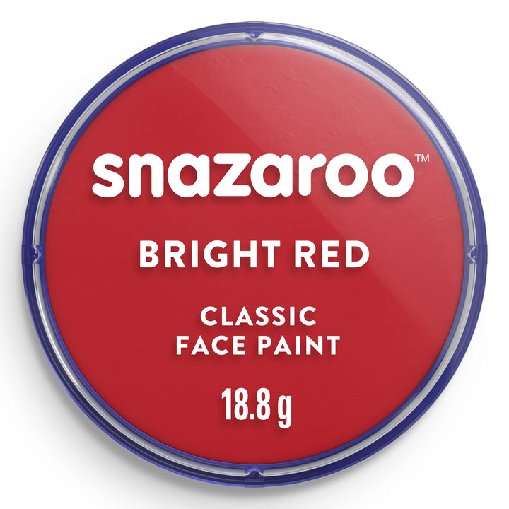 Snazaroo - Classic Face and Body Paint (18ml) - Bright Red