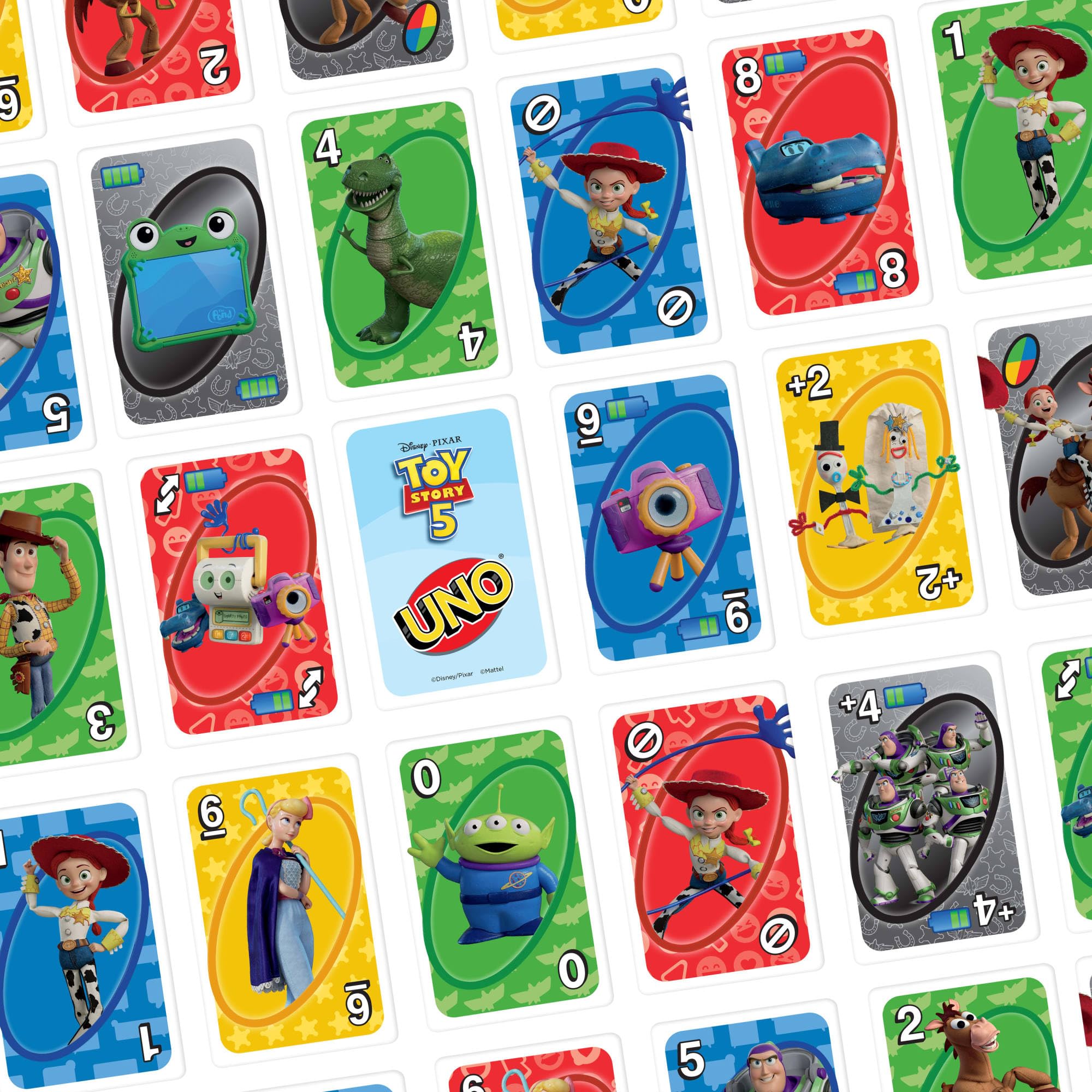 UNO Disney and Pixar Toy Story 5 Card Game - Multicolor, 2-10 Players, Ages 7+ 4