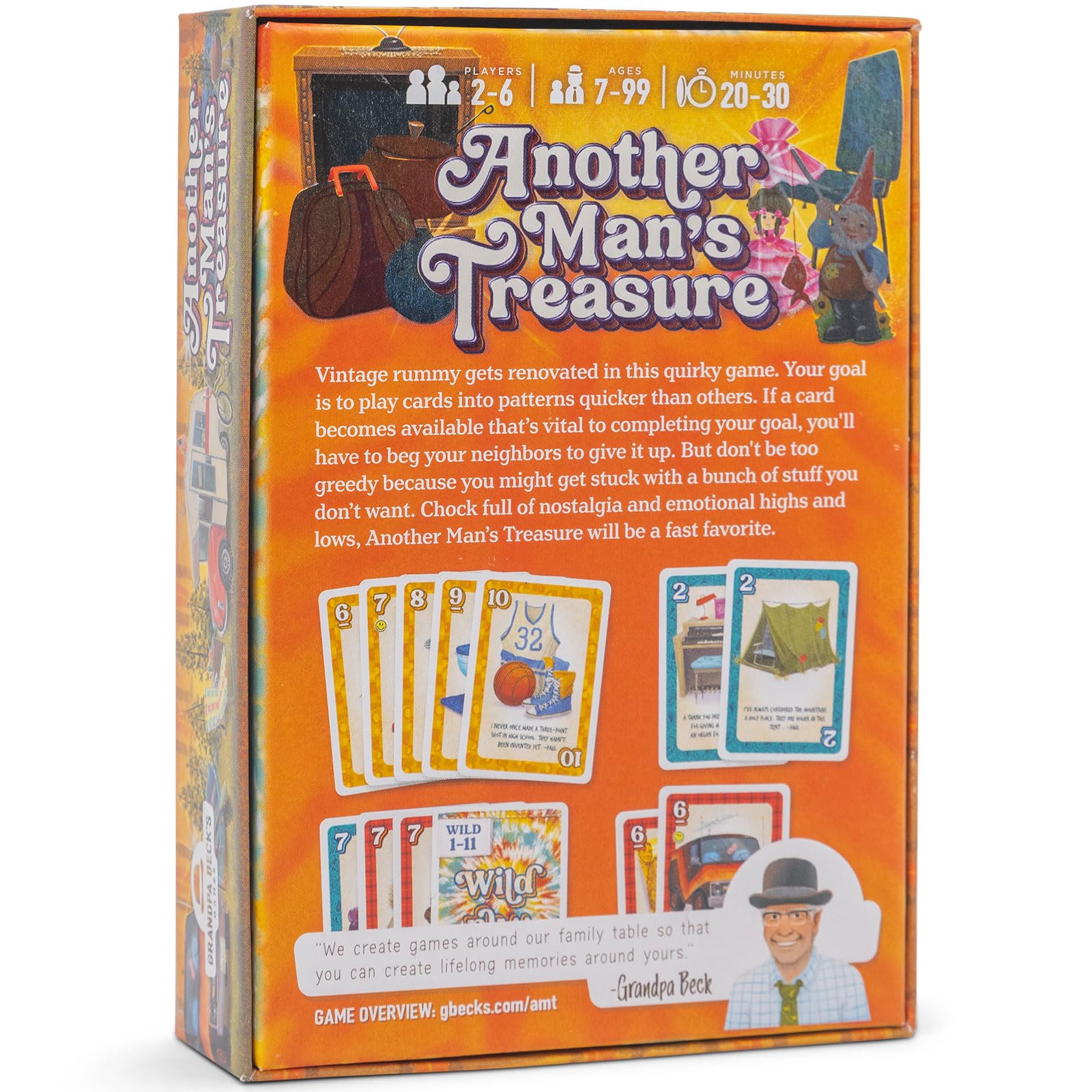 Grandpa Beck's Games Another Man's Treasure Card Game | Ages 7+ | 2-6 Players | 20-40 Min 2