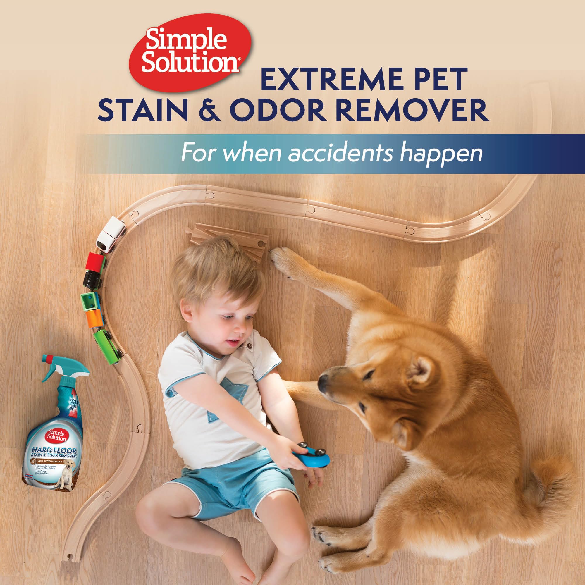 Simple Solution Extreme Pet Stain and Odour Remover - Triple Strength | 945ml | Fresh Scent 8