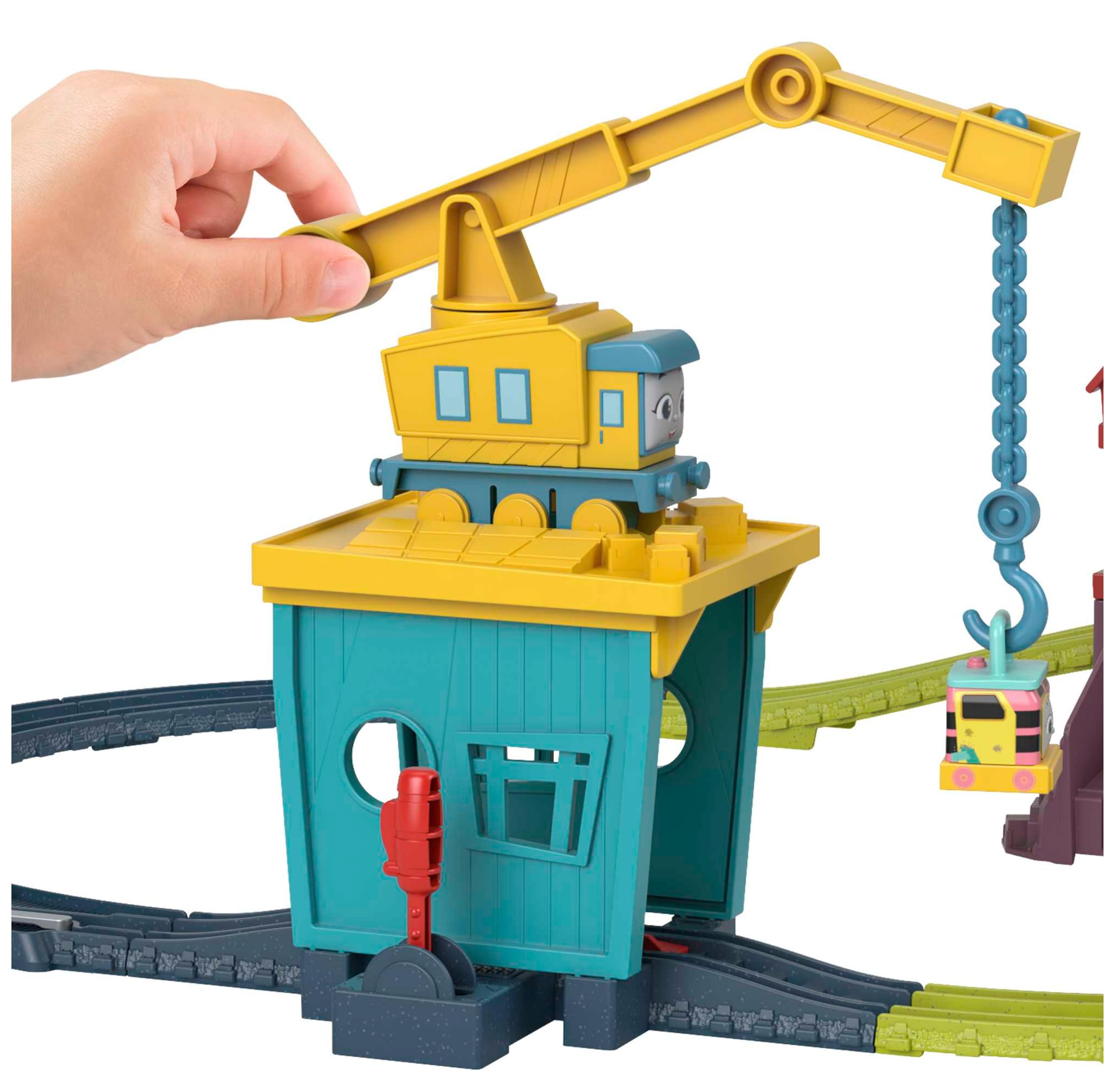 THOMAS & FRIENDS Fix 'Em Up Friends Train Set | 18-Piece | Battery Powered | Ages 3+ 6
