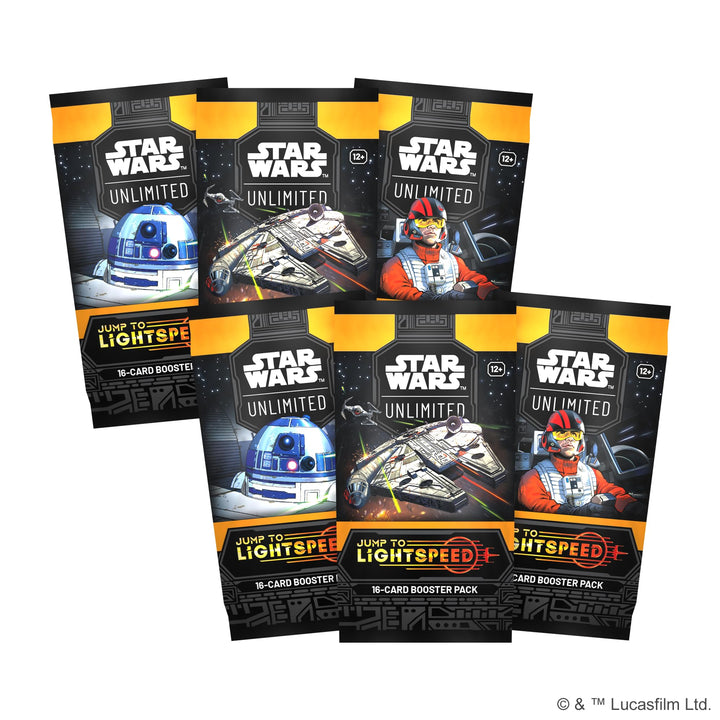 Fantasy Flight Games Star Wars: Unlimited Trading Card Game Jump to Lightspeed Pre-Release Box (FFGSWH0404)