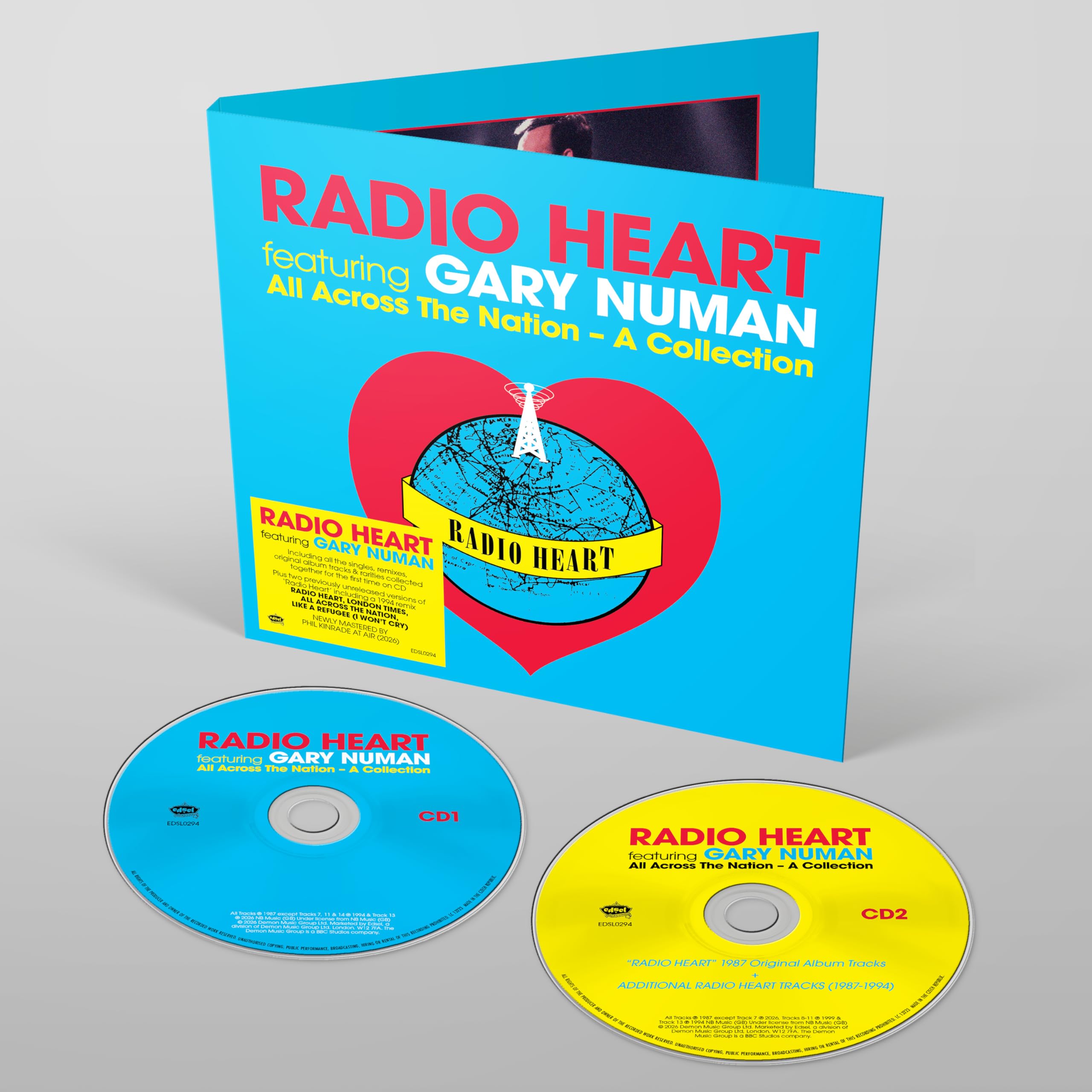 Radio Heart featuring Gary Numan - All Across The Nation - A Collection [2CD]