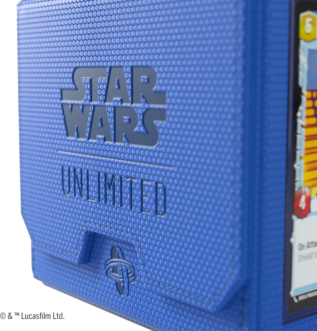 Gamegenic Star Wars Unlimited Deck Pod - Blue - Trading Card Game Accessory