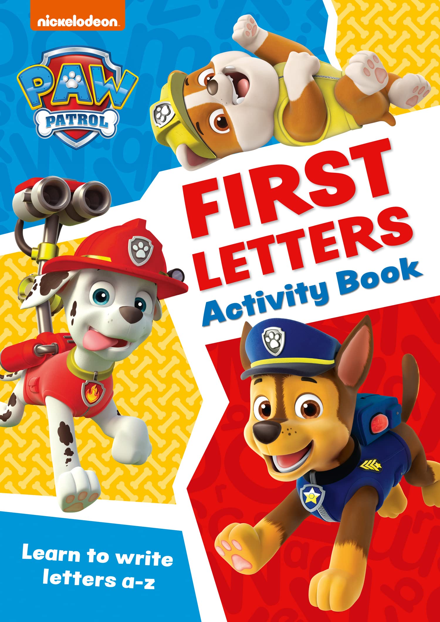 Collins PAW Patrol First Letters Activity Book - Ages 3-4 | Paperback | English 1