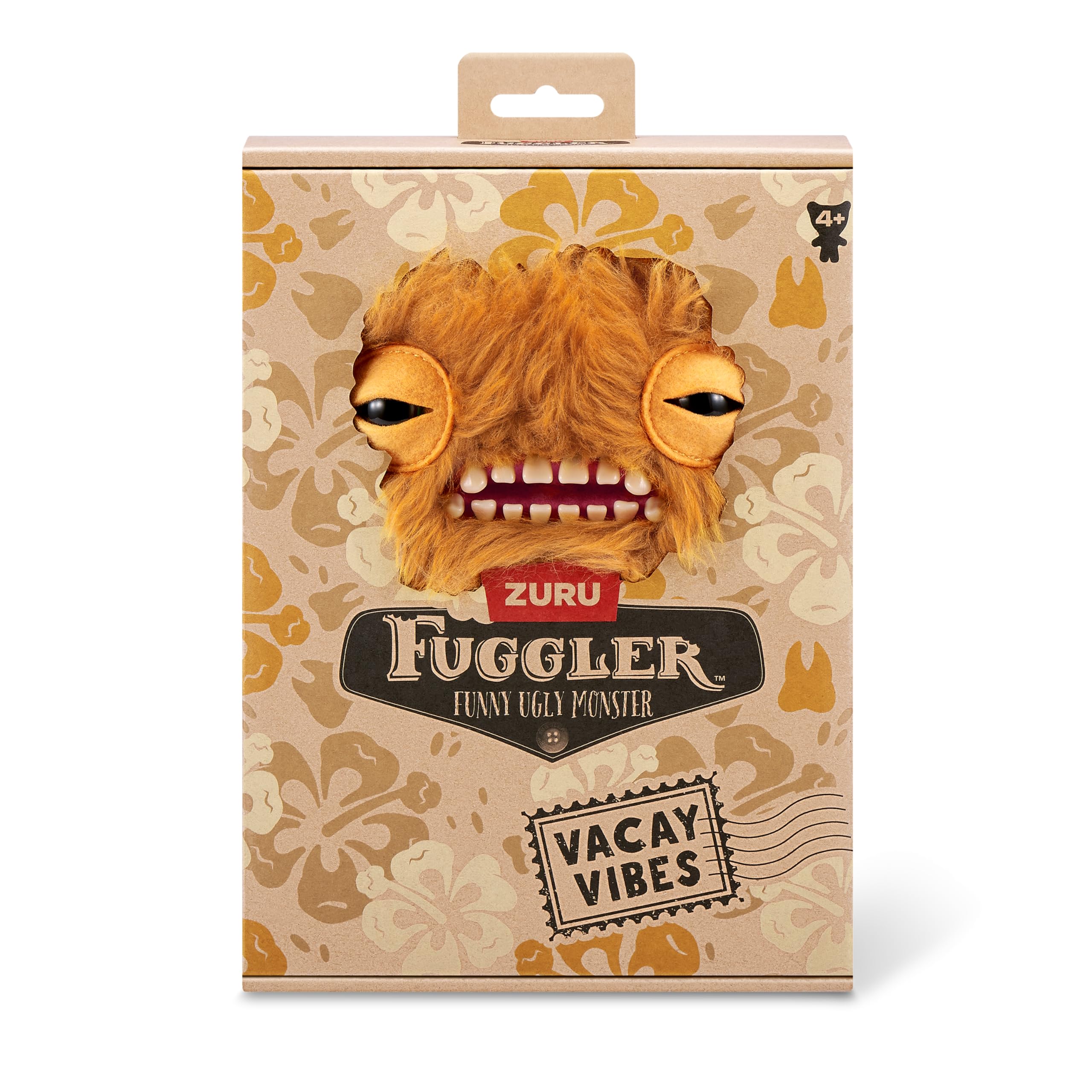 Fuggler Vacay Vibes Plush Toy - Munch Munch Ginger | 9-inch Soft Doll | Ages 4+ 2