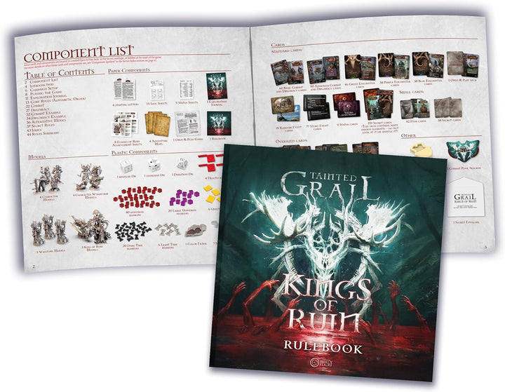 Awaken Realms Tainted Grail: Kings of Ruin Board Game CORE Box
