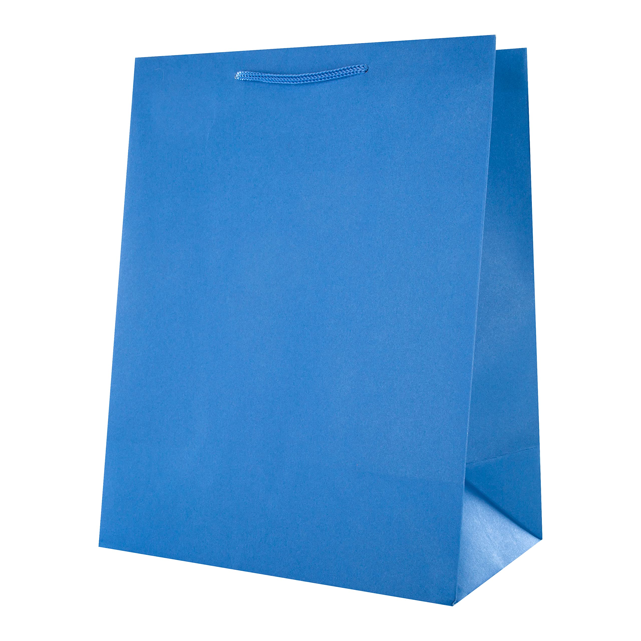 Hallmark Large Plain Blue Gift Bag - Multi-Occasion Use | FSC Certified Paper