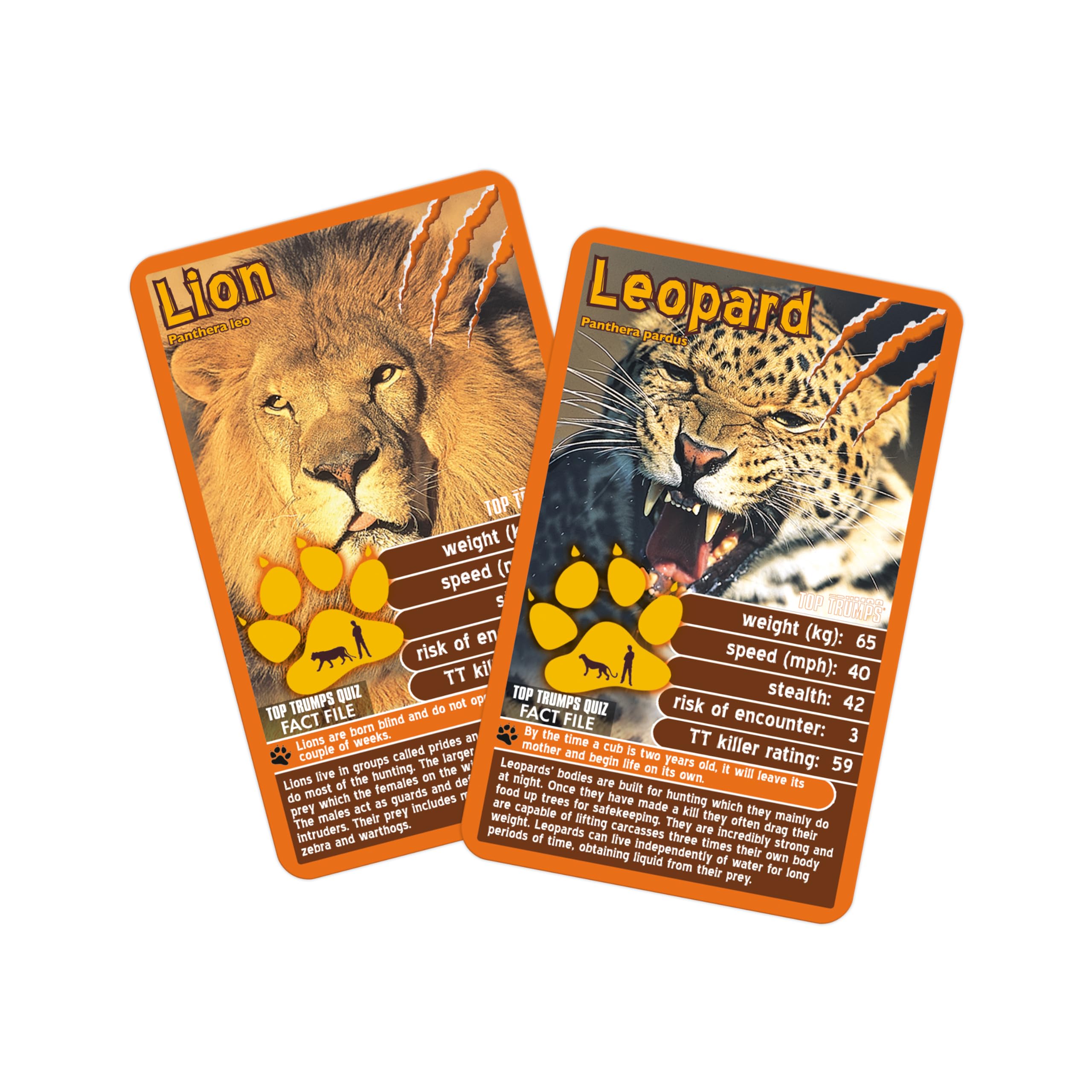 Top Trumps Deadliest Predators Classic Card Game | Ages 4+ | Multicolor 5