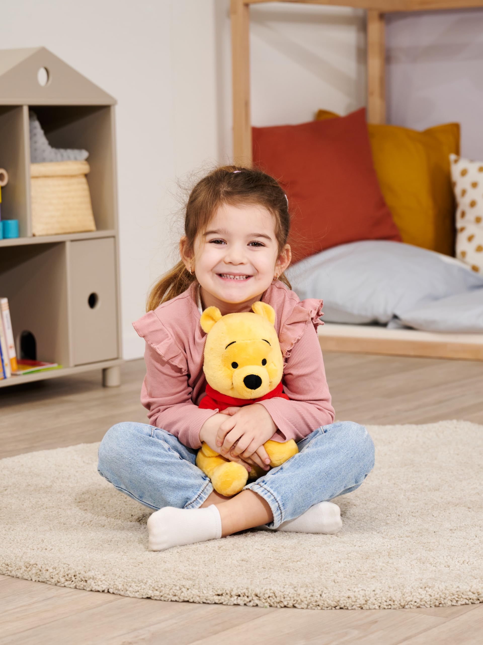 Simba Winnie The Pooh 25cm Plush Toy - Soft & Cuddly | Unisex Children | Disney Licensed 3