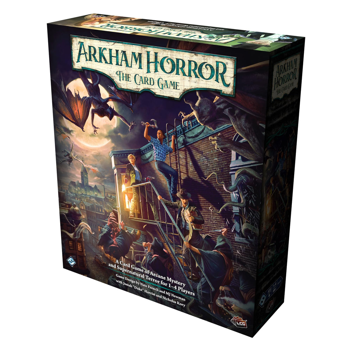 Asmodee | Arkham Horror: The Card Game - Chapter Two Core Set - 1-4 Players - Ages 14+