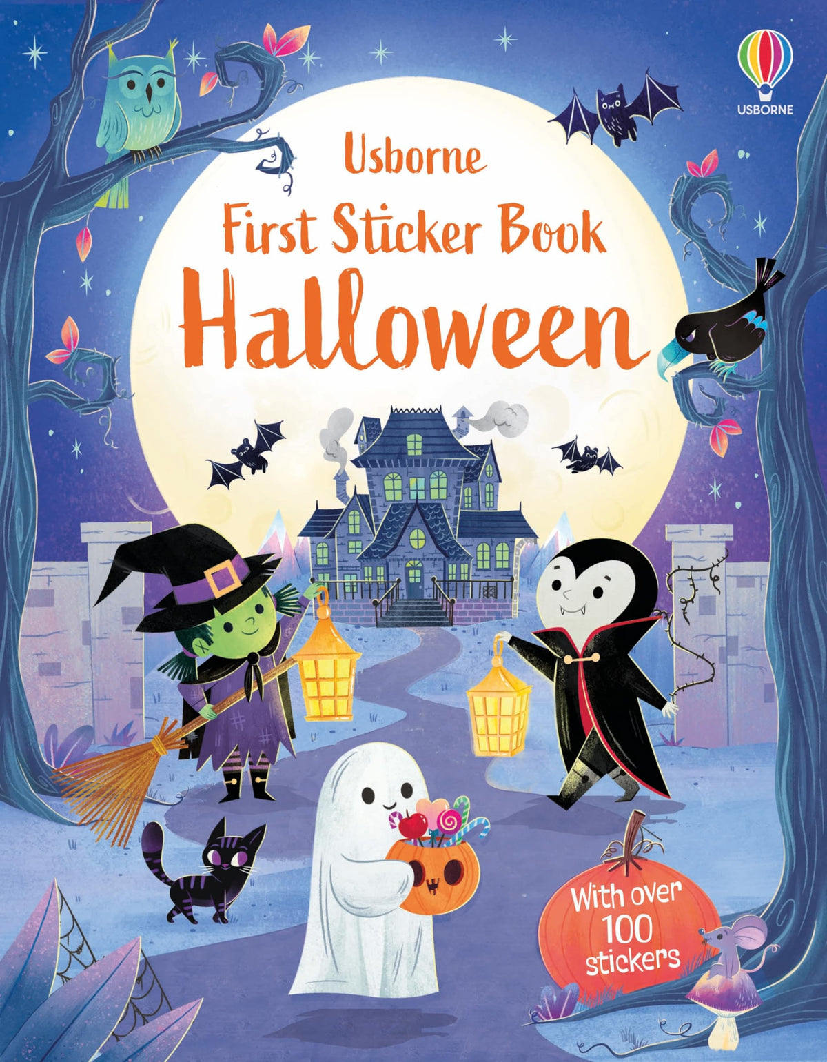 Usborne First Sticker Book Halloween - Over 150 Stickers | Ages 3-5 | Paperback