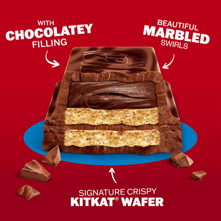 KitKat Double Milk and Dark Chocolate Crispy Wafer Sharing Bar, 99g