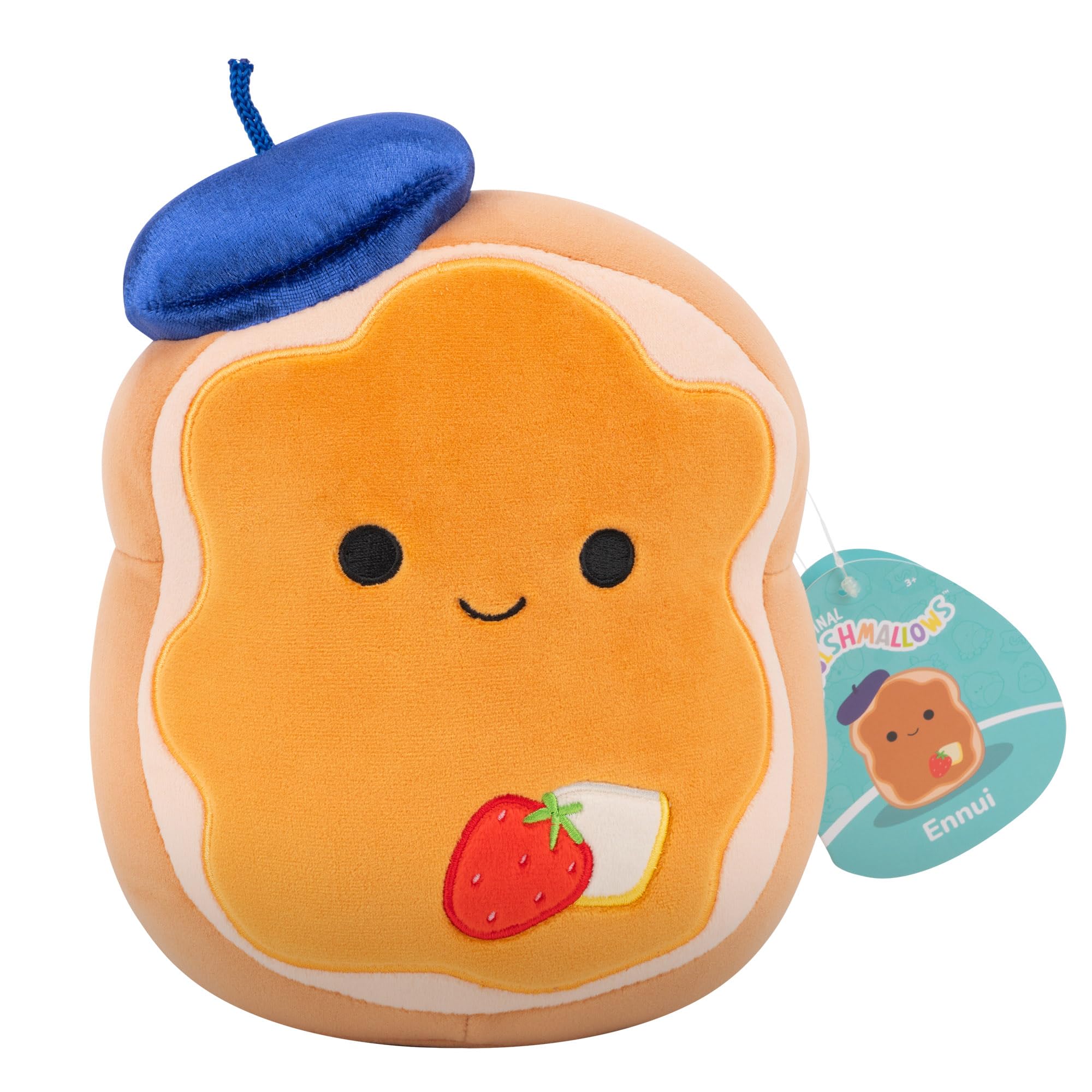 Squishmallows 7.5-Inch Ennui the French Toast Plush - Movie Star Character 1