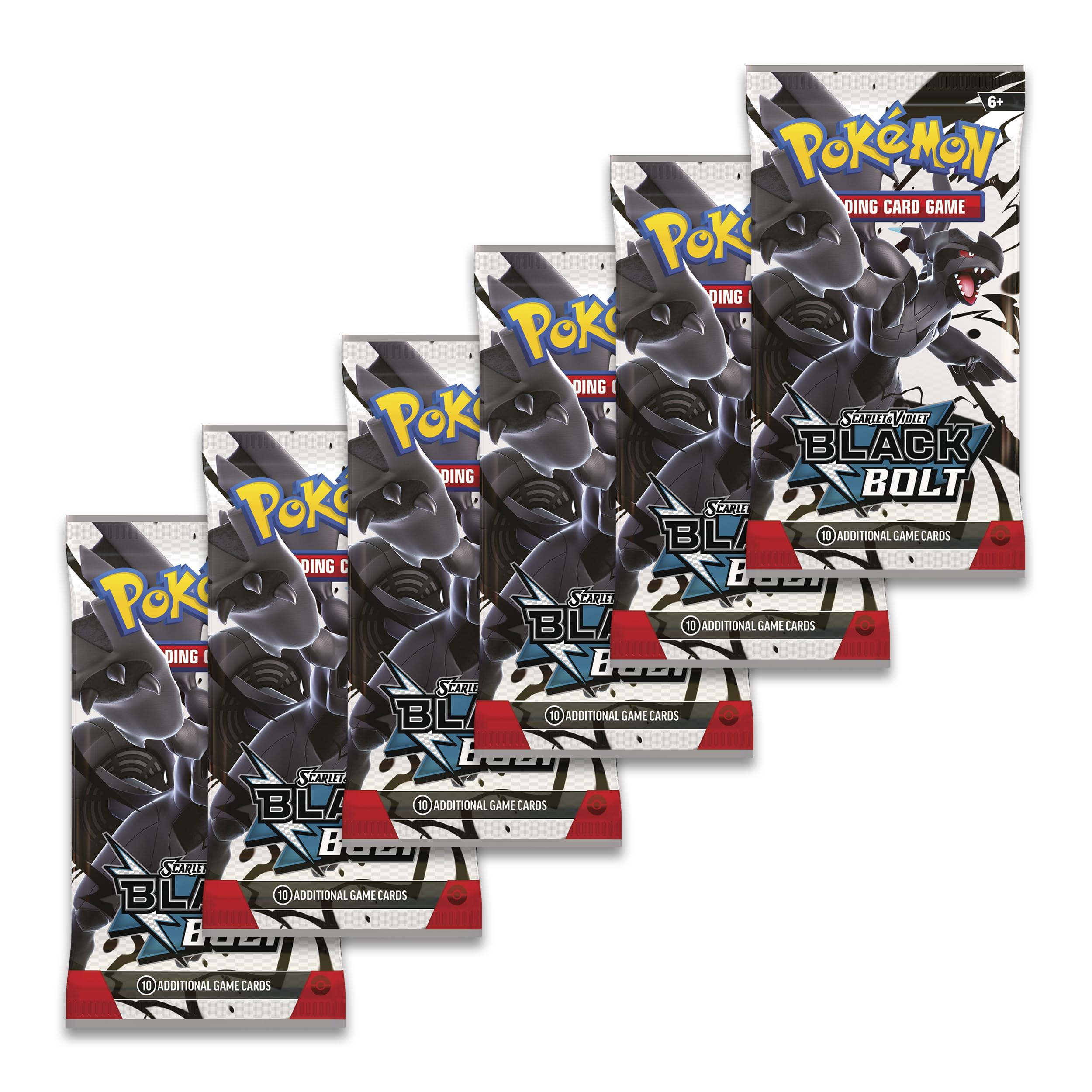 Pokémon TCG: Scarlet & Violet—Black Bolt Booster Bundle (6 Packs) 2