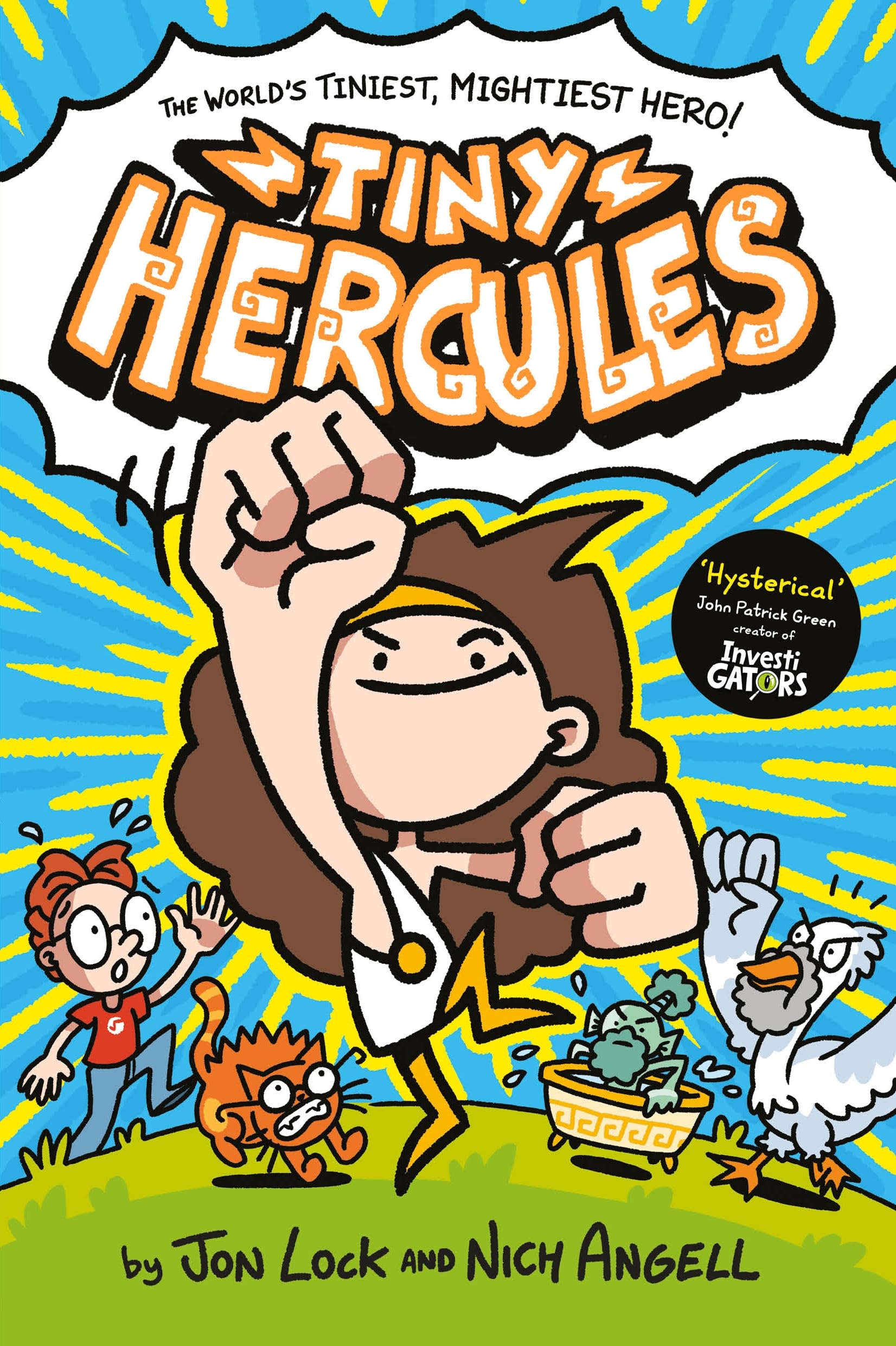 MACMILLAN Tiny Hercules: A chaotically funny comic book adventure | Paperback | Ages 7-11 1