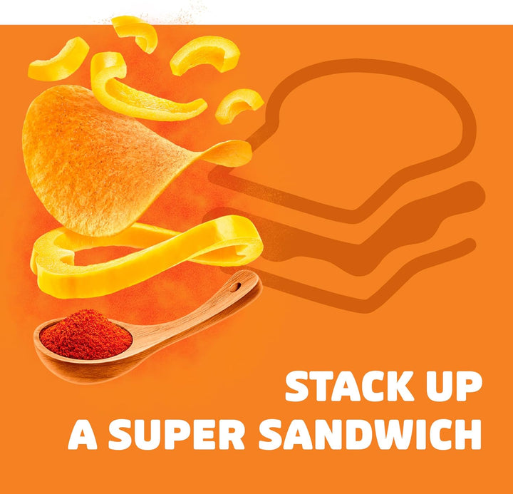 Pringles Paprika Crisps 185g