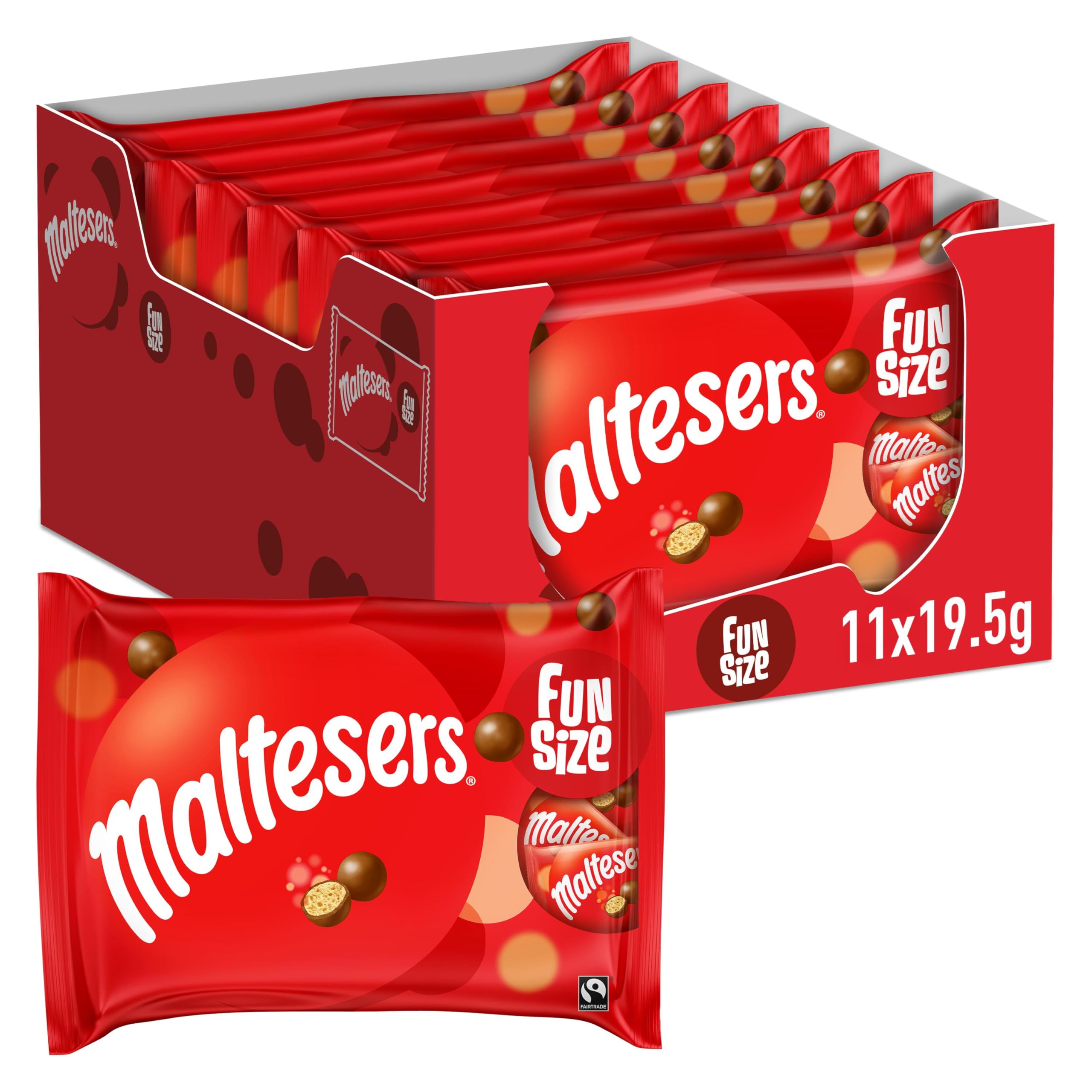 Maltesers Fun Size Milk Chocolate Multipack - 11 x 19.5g 7
