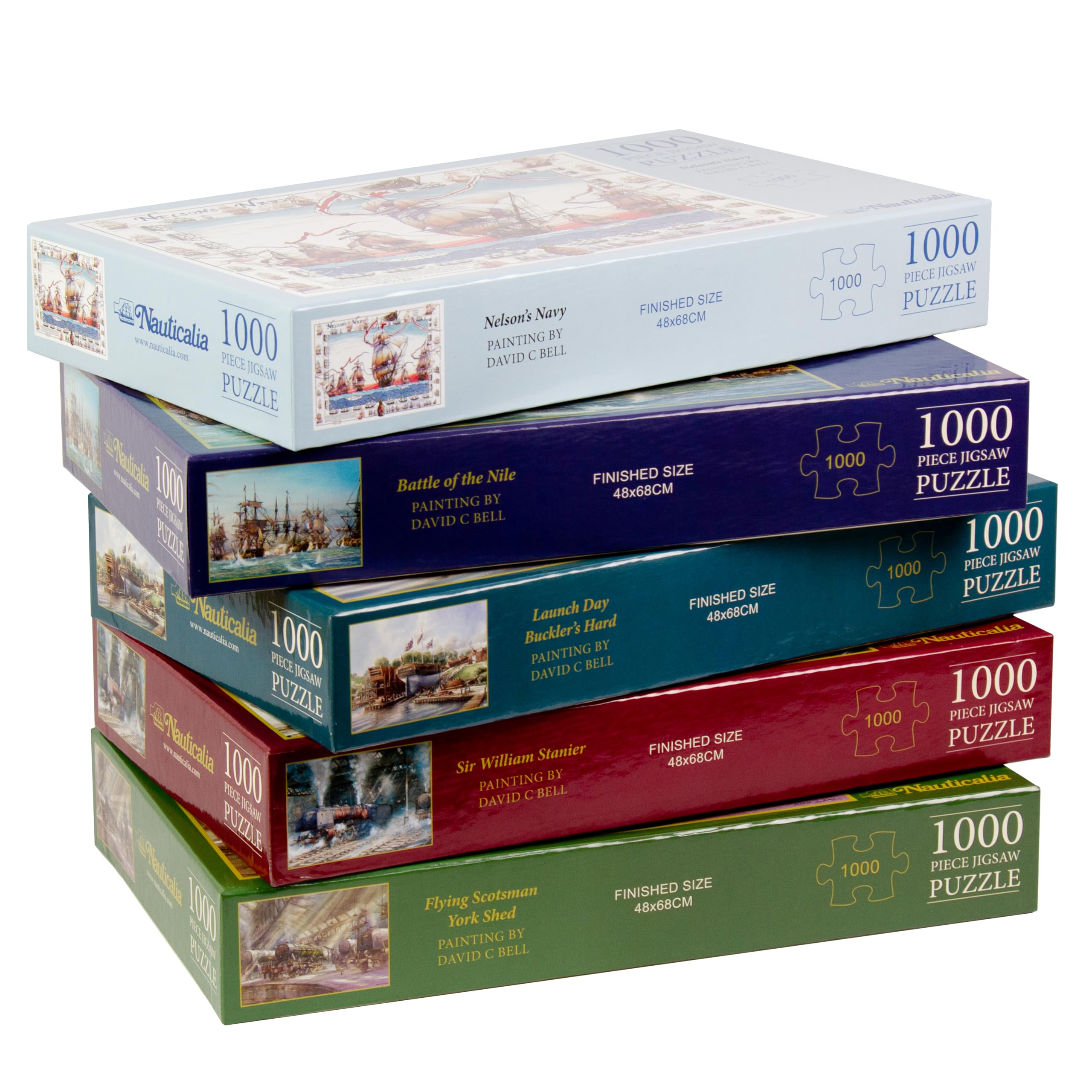 Flying Scotsman at York Shed 1000-Piece Puzzle by David Bell 2