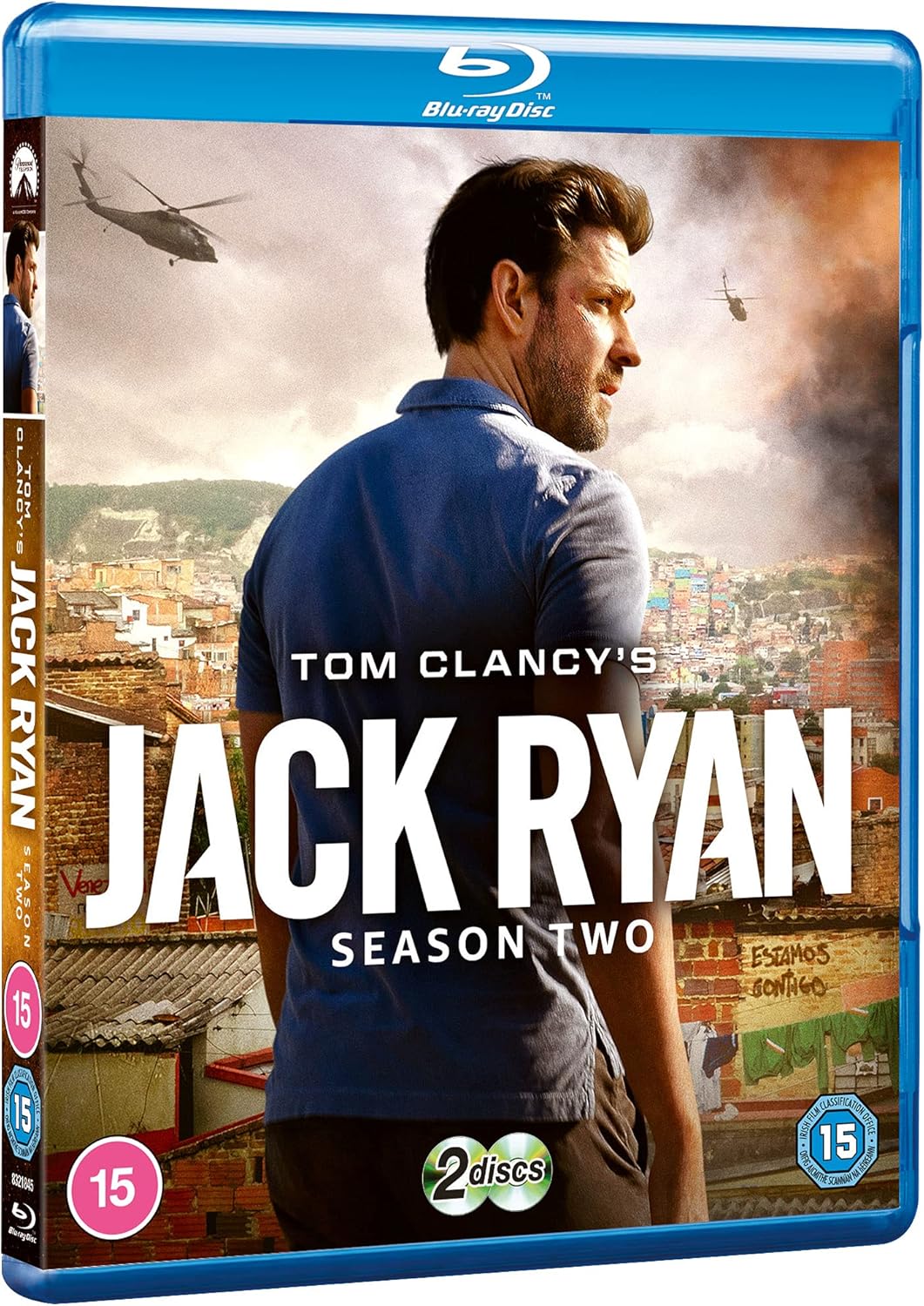 Jack Ryan Season 2 DVD & Blu-ray - Thrilling CIA Action Series Starring John Krasinski