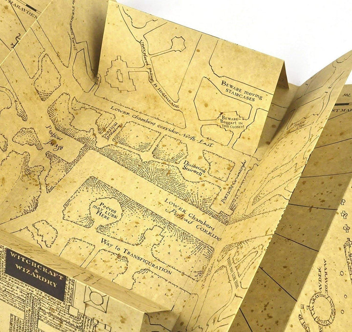 The Noble Collection Harry Potter - Marauder's Map Prop Replica (NN7888)