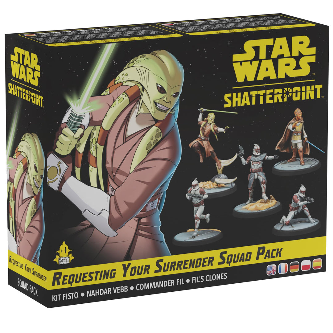 Atomic Mass Games Star Wars: Shatterpoint Requesting Your Surrender Squad Pack (FFGSWP37)