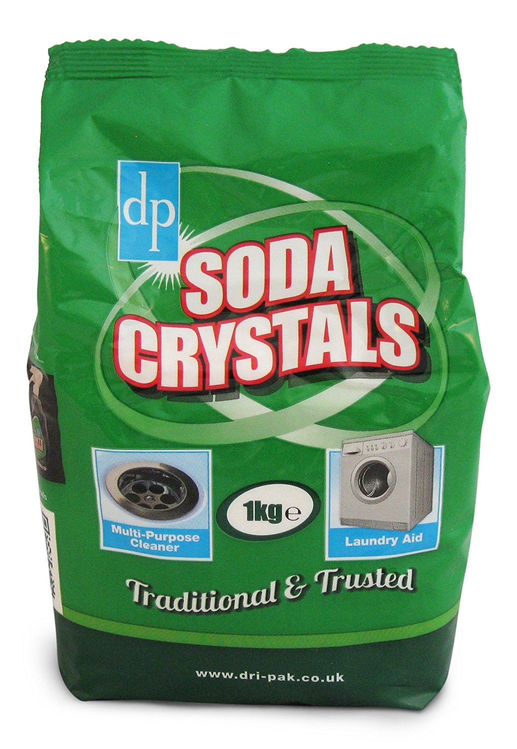 Dri-Pak Soda Crystals - Multi-Purpose Cleaner & Deodoriser | 1kg Powder 1