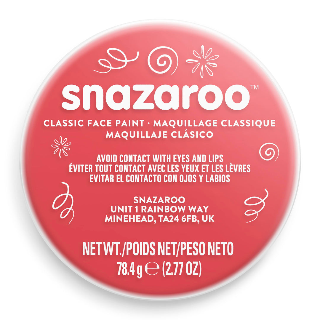 Snazaroo - Classic Face and Body Paint (18ml) Bright Red