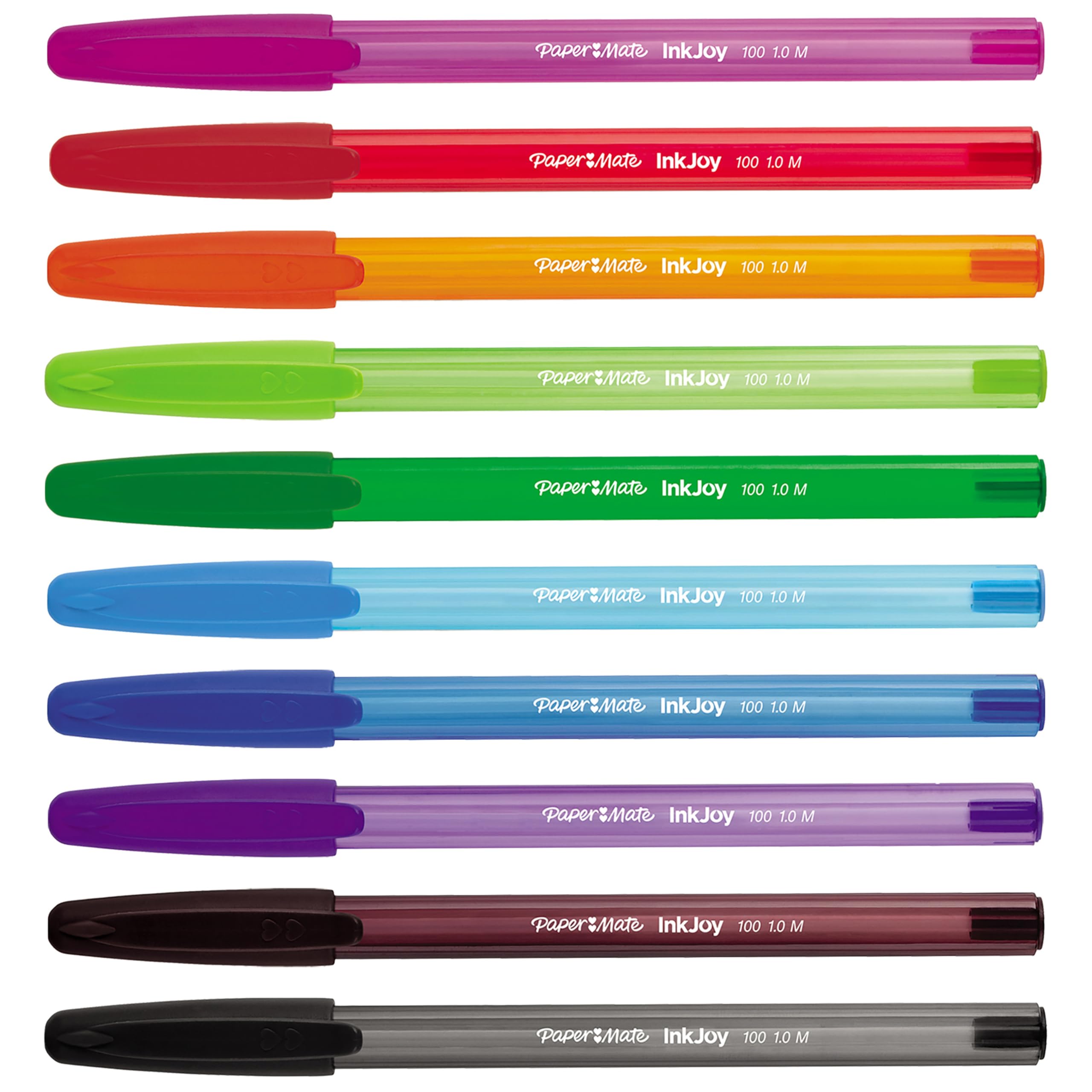 Paper Mate InkJoy 100ST Ballpoint Pens - Medium Point (1.0mm) | 27 Count Assorted Fun Colors 2