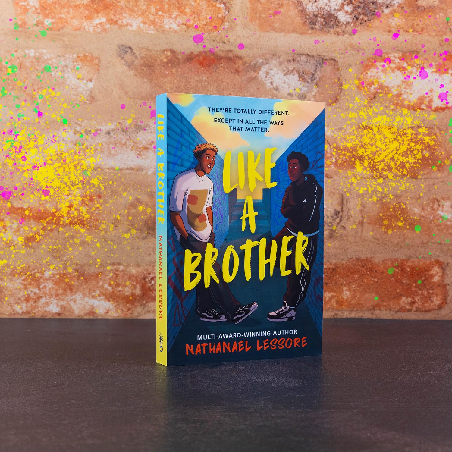 Like A Brother by Nathanael Lessore - Teen Comedy Novel | Paperback 3