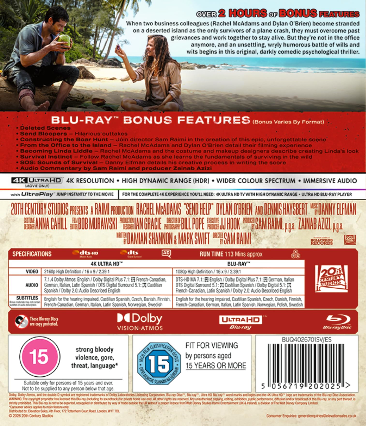 Send Help 4K Ultra HD [Blu-ray] [Region Free] 5