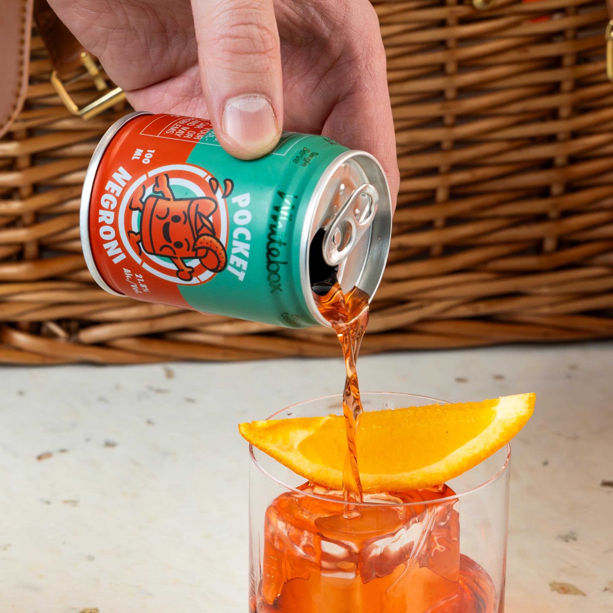 WHITEBOX COCKTAILS Pocket Negroni Single Serve Ready to Drink Cocktail | 21.8% ABV | 100ml Can 4