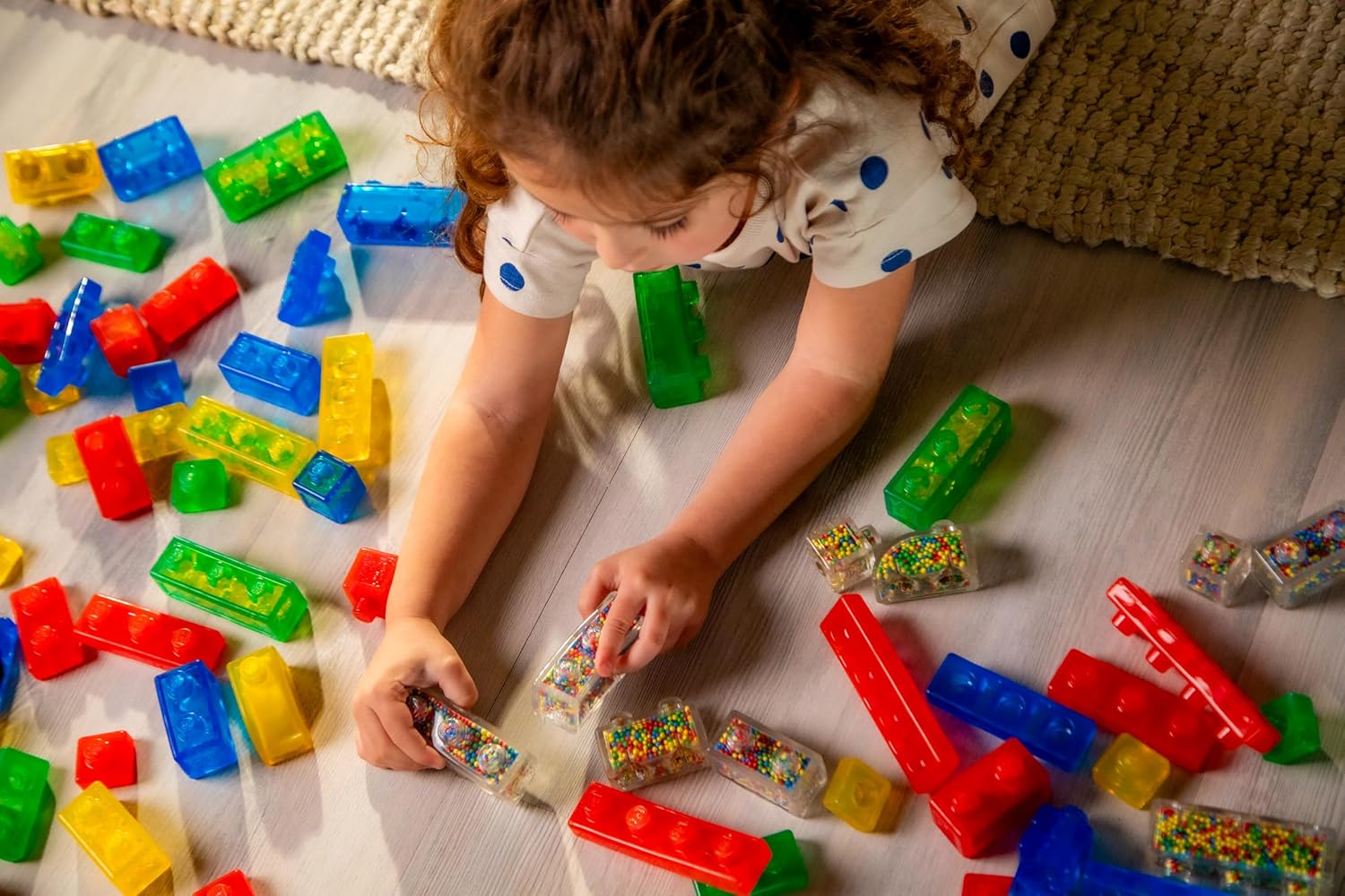Jelly Blox Storage Case - Squishy Building Set for Toddlers 2+ 9
