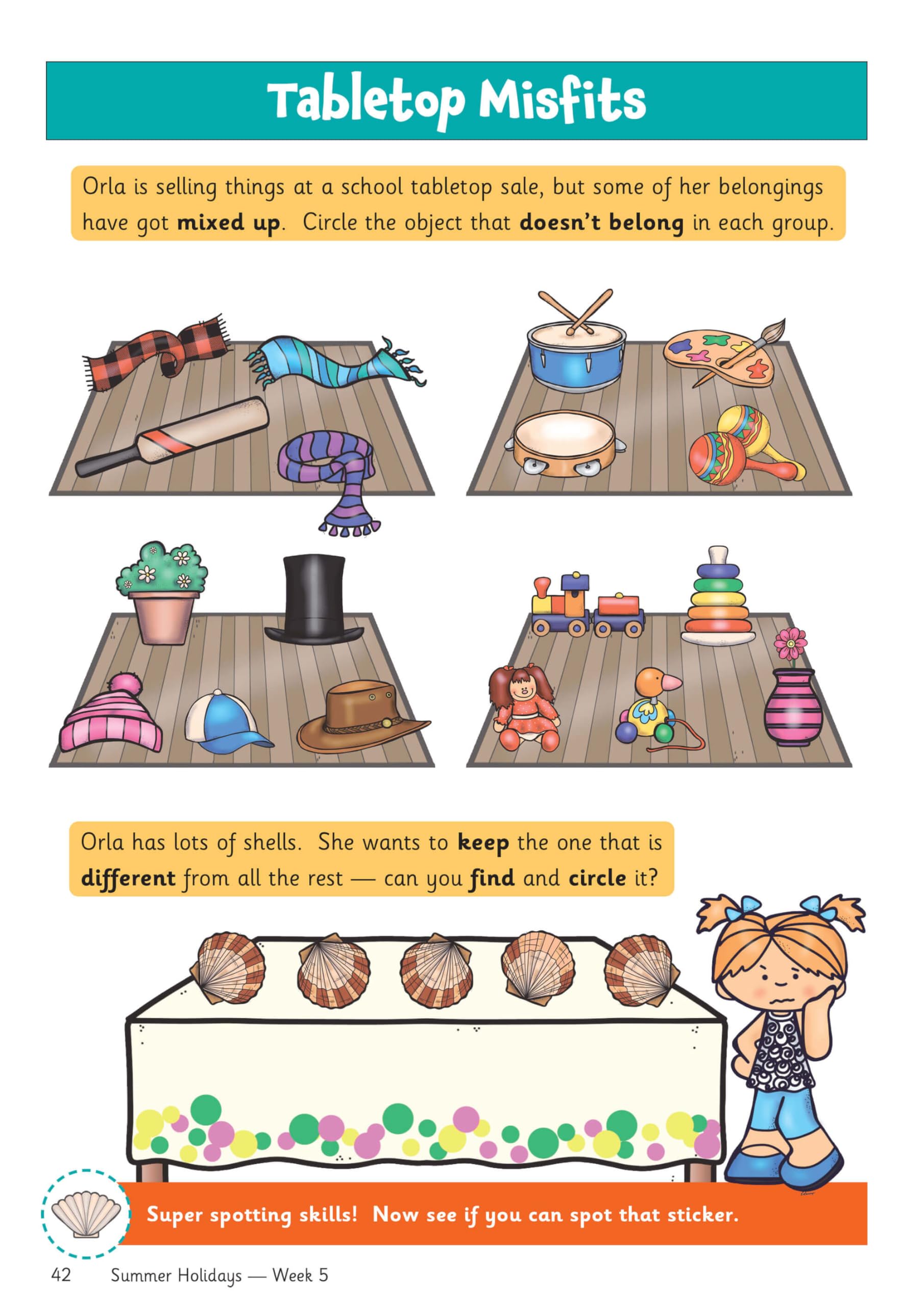 CGP Summer Holidays Activity Workbook - Year 2 to Year 3 Transition | 64 Pages | English 6
