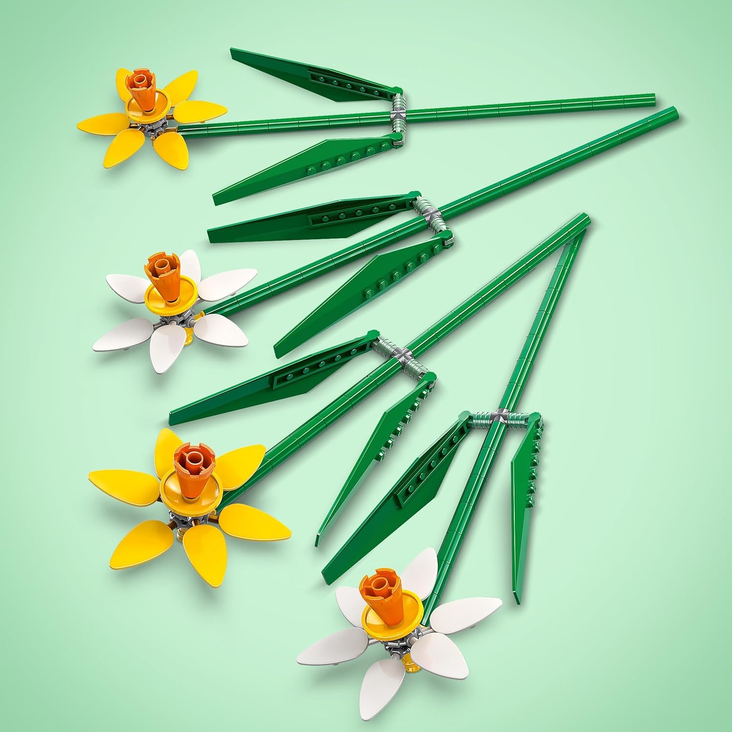 LEGO Creator Daffodils Artificial Flower Set 40747 4