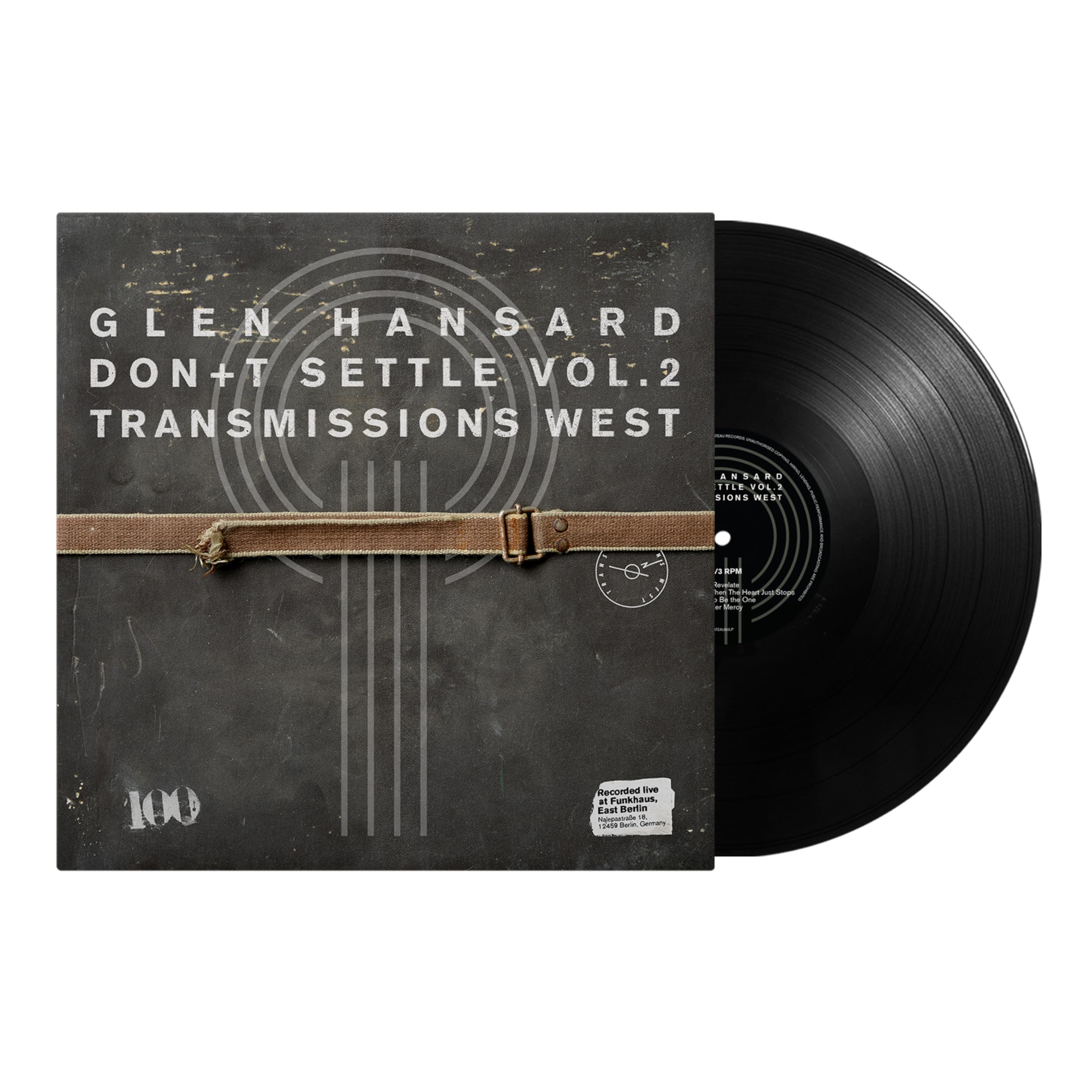 Glen Hansard - Don’t Settle (Vol. 2 - Transmissions West) [Vinyl]