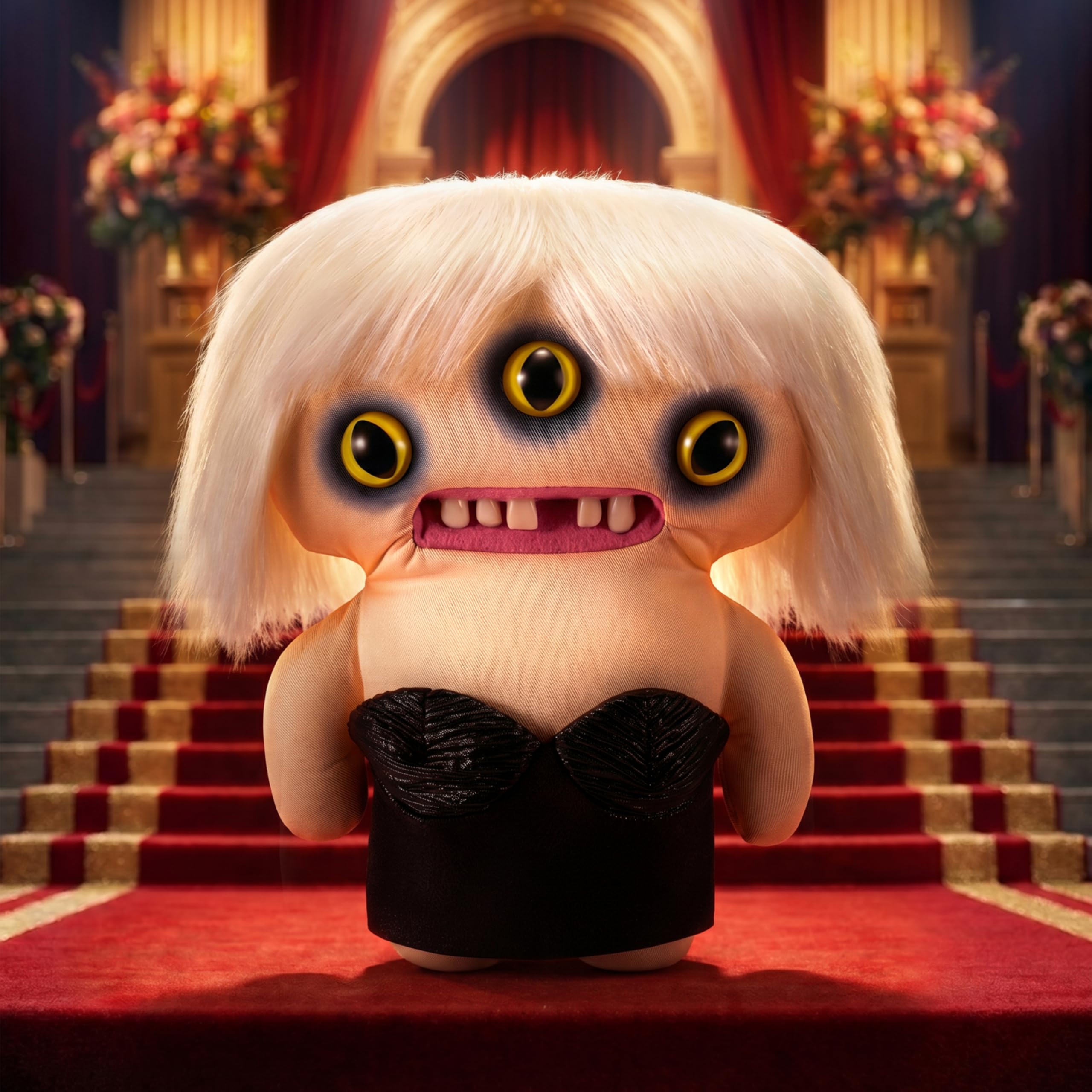 Fuggler Lady Fugg - 9 Inch Soft Doll with Human-Like Teeth | Collectible Plush Toy 3
