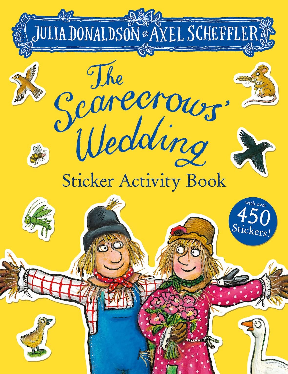 The Scarecrows' Wedding Sticker Activity Book - Mazes, Puzzles, Coloring | Ages 3-7 1