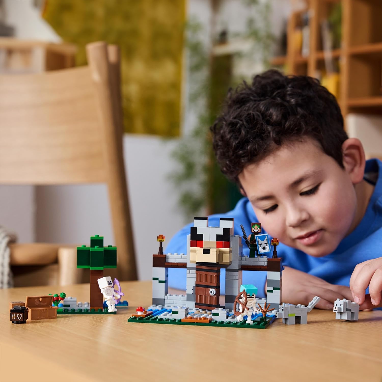 LEGO Minecraft The Wolf Stronghold Fortress Set - Building Toy for Ages 8+ 2