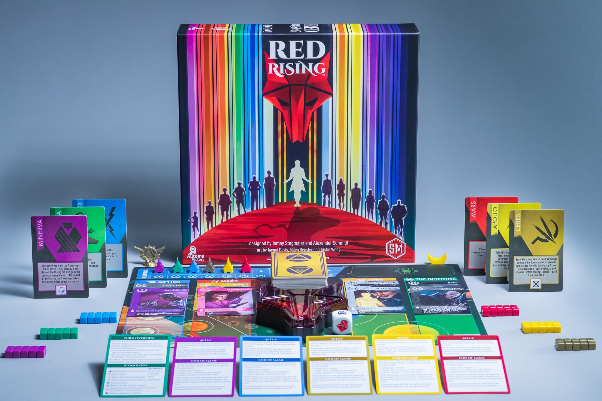Stonemaier Games Red Rising Board Game 8
