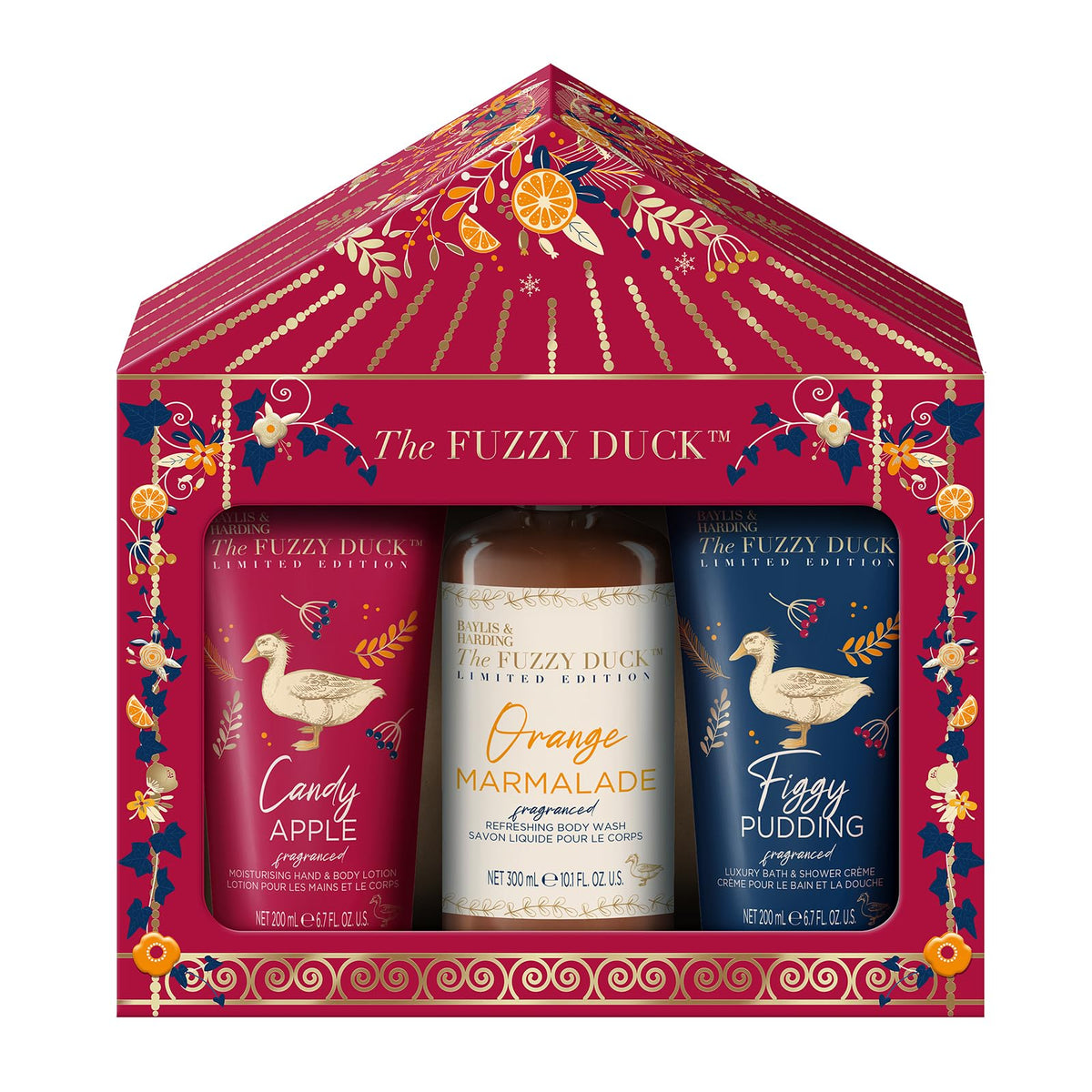 Baylis & Harding The Fuzzy Duck Winter Wonderland Festive Luxury Body Care Gift Set - 800 ml
