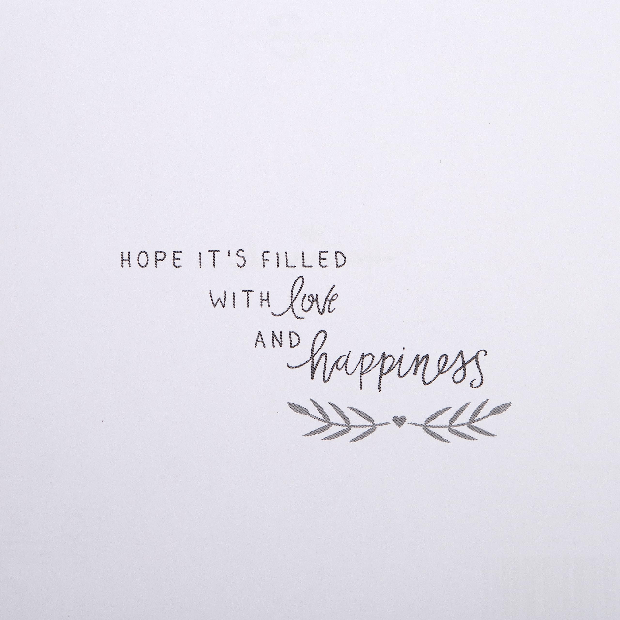 Hallmark Birthday Card for Mum - Contemporary Floral Design | 16cm Square 3