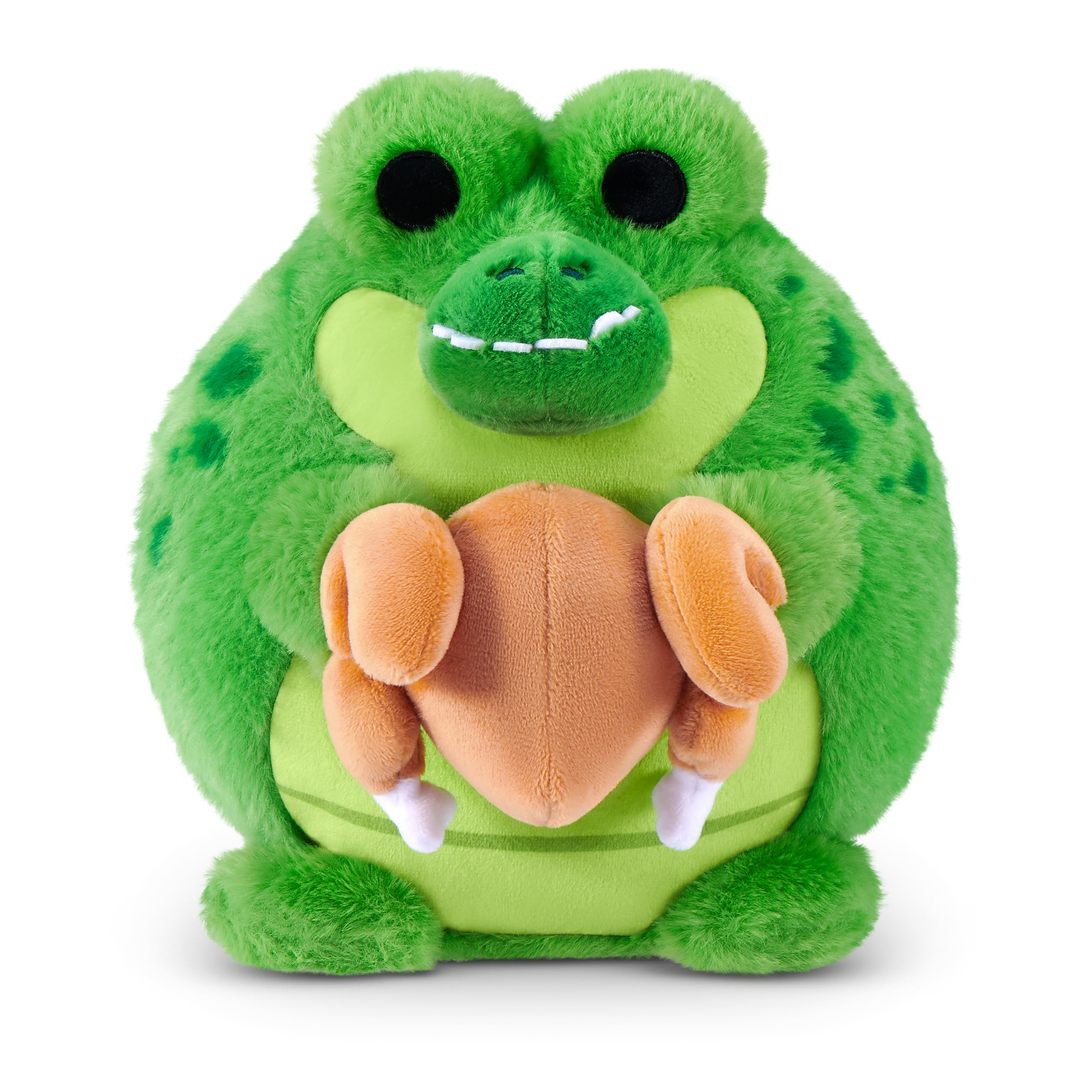 Snackles Core Series 2 Crocodile with Chicken Plush - 8 Inch | Soft Plush Toy | Unisex Children 1