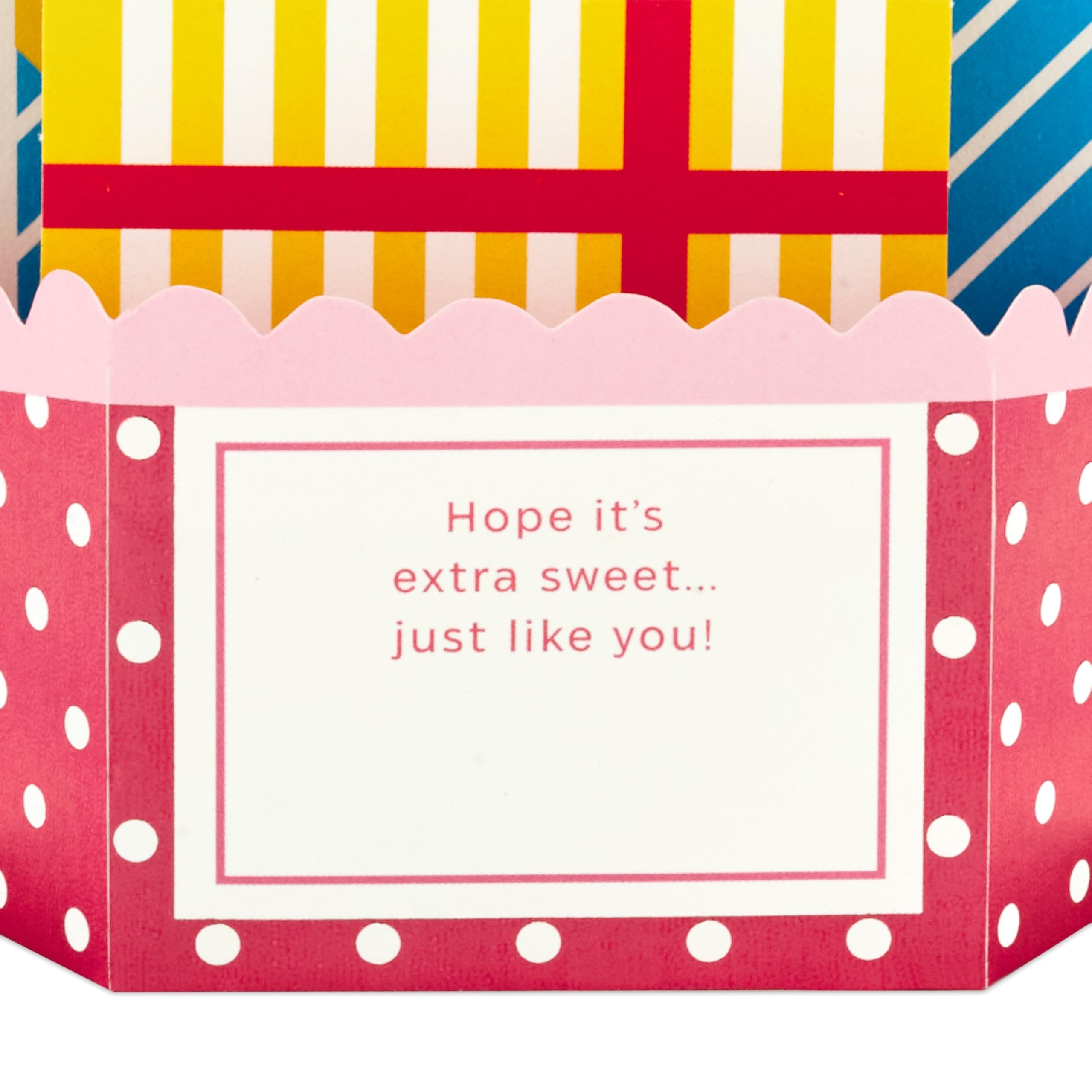 Hallmark Disney Minnie Mouse 3D Pop-Up Birthday Card with Red Foil Details | 17.3cm x 11.9cm 5