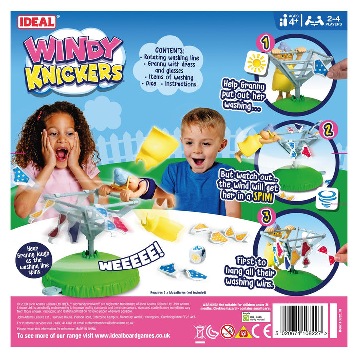 Ideal Windy Knickers Action Board Game