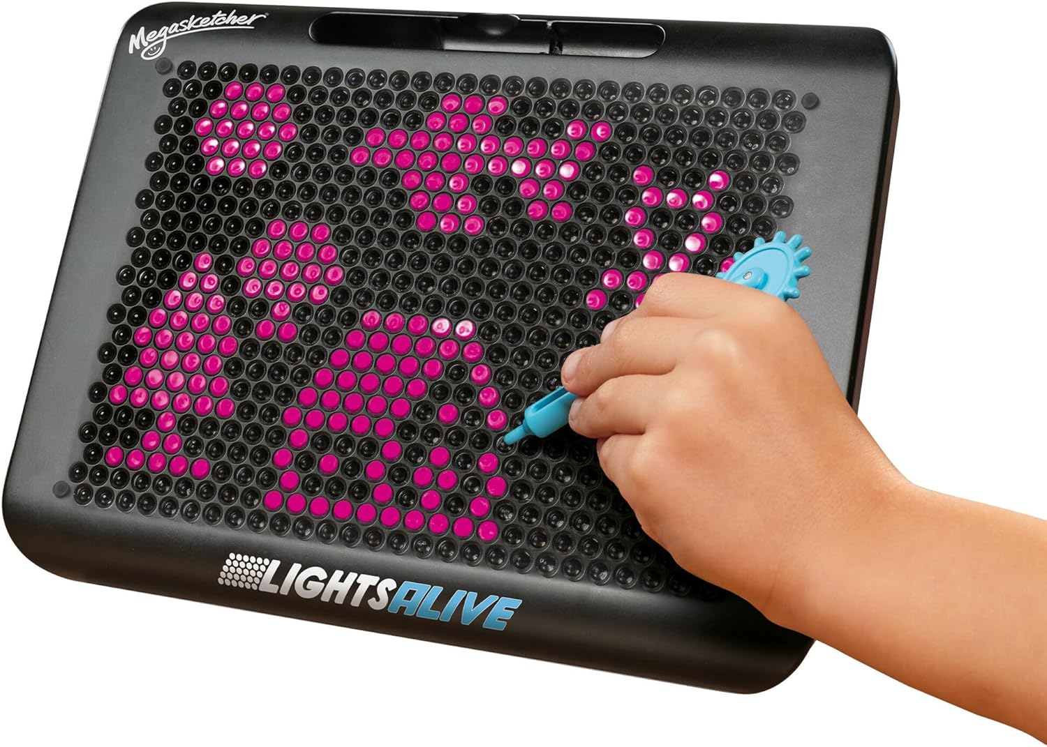 Megasketcher Lights Alive - Light-Up Drawing Pad for Kids with 8 Colors & 4 Effects 1