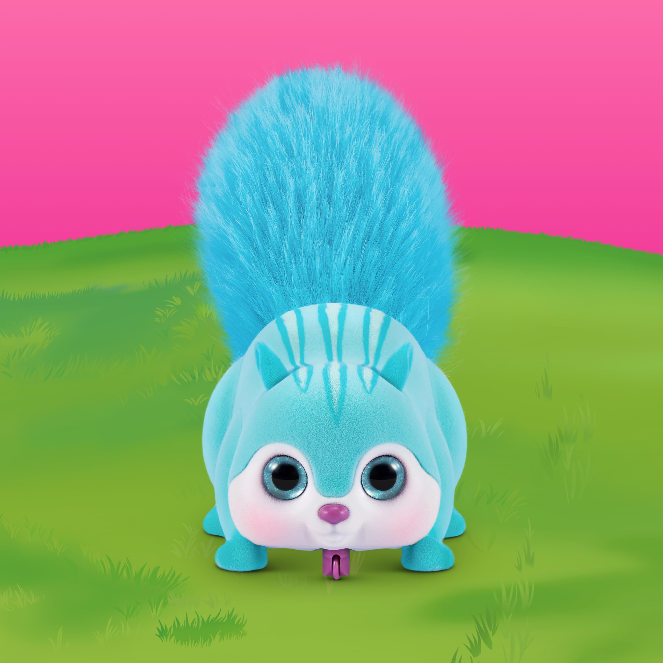 Pets Alive Scurry'n Squirrel - Interactive Robotic Pet Toy | Blue | Ages 2+ 6