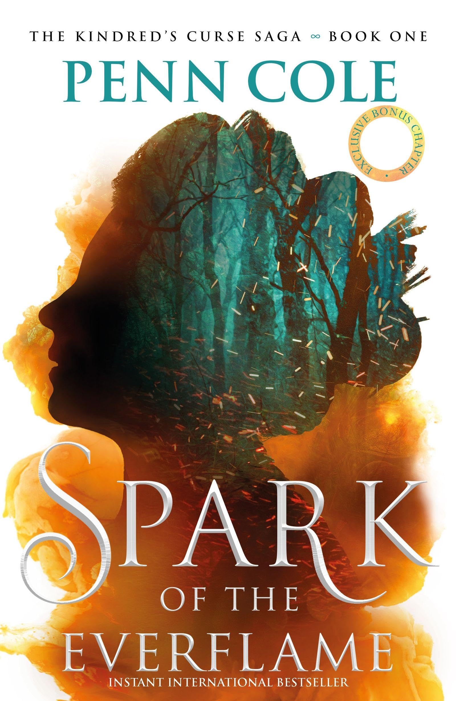 Spark of the Everflame: The Kindred's Curse Saga Book 1 by Penn Cole | Fantasy Romance