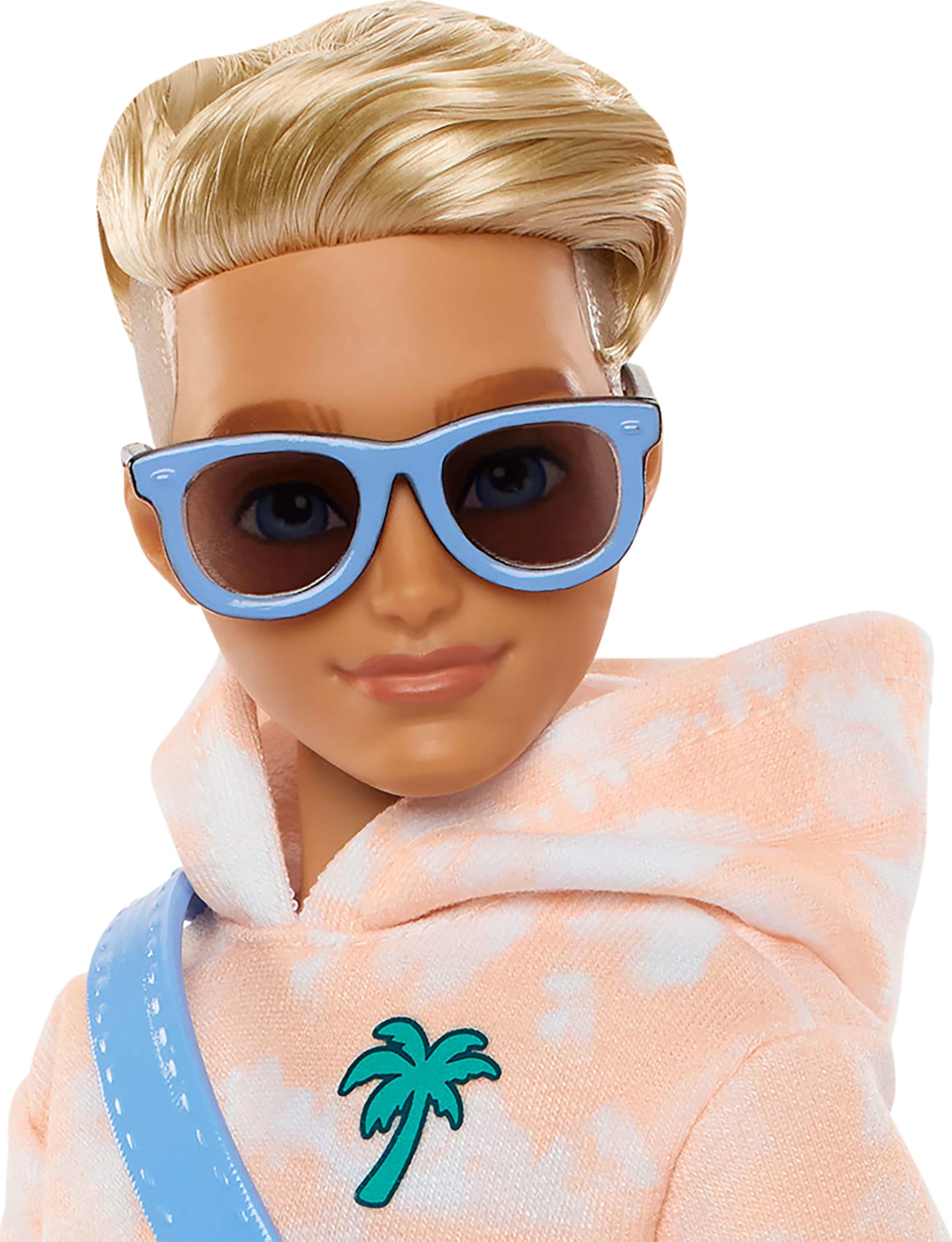 Barbie Dream Besties Ken Doll - Posable Fashion Doll with Skateboard & Accessories | Ages 4+ 5