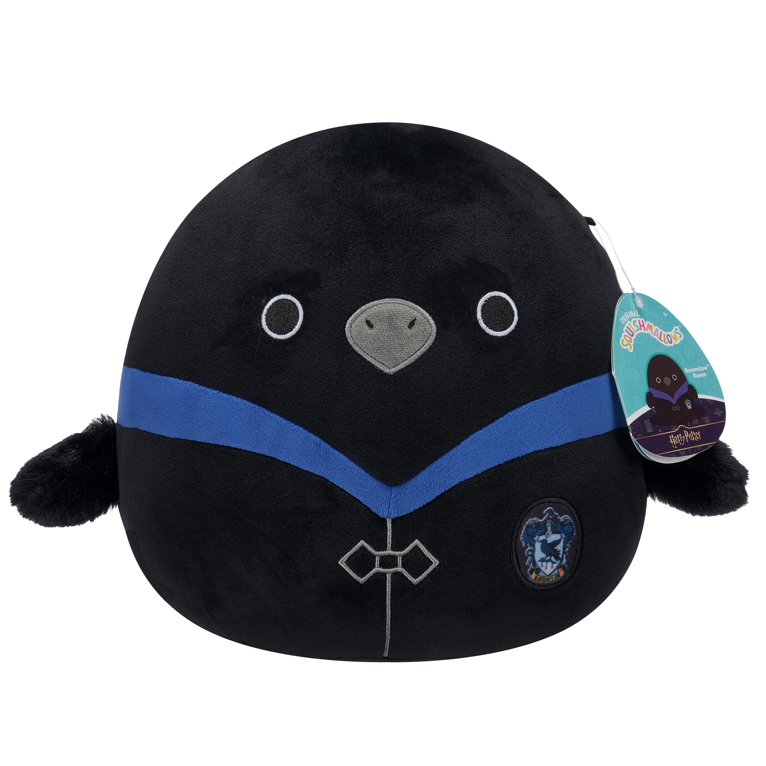 Squishmallows 10-Inch Ravenclaw Raven in Hogwarts Robe - Harry Potter Plush Toy 5